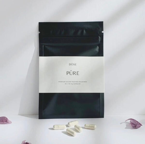 Dose PURE Golden Teacher Microdose Psilocybin Capsules - Image 2