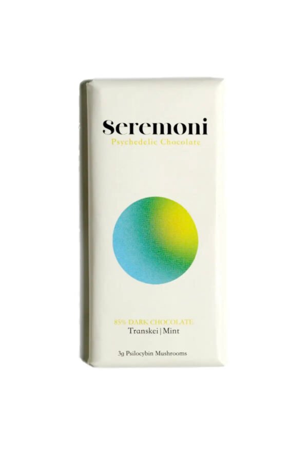 Seremoni Psilocybin Chocolate Bar Edibles (Mint & Transkei Mushrooms)