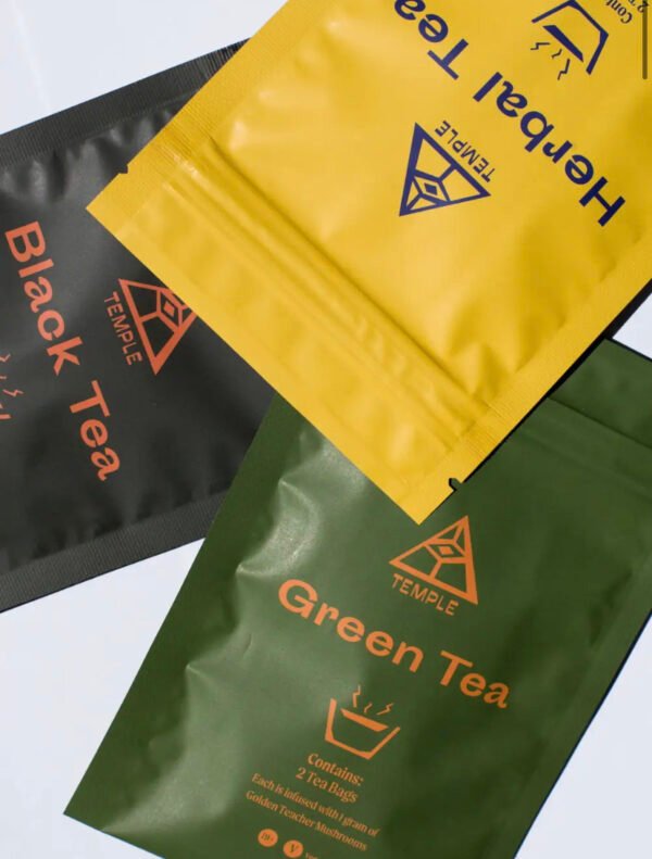Temple Magic Mushroom Tea Trifecta Pack - Image 3
