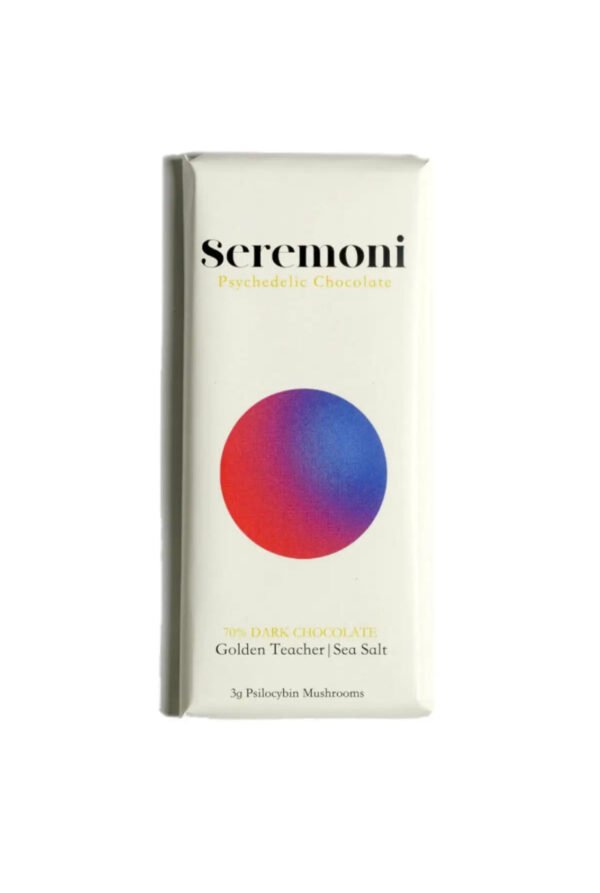 Seremoni Psilocybin Chocolate Bar Edibles (Sea Salt & Golden Teacher Mushrooms)