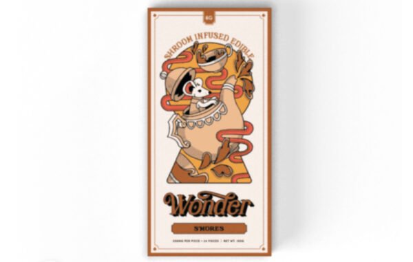 Wonder – Psilocybin Chocolate Bar – S’mores – 6g